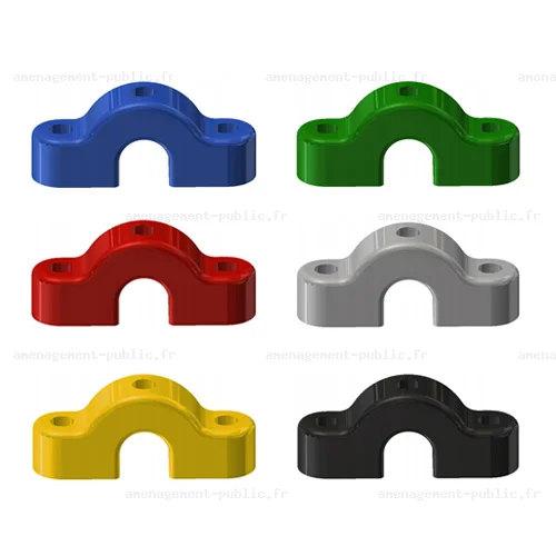Fixation en polyamide pour corde et filet de structure de jeu